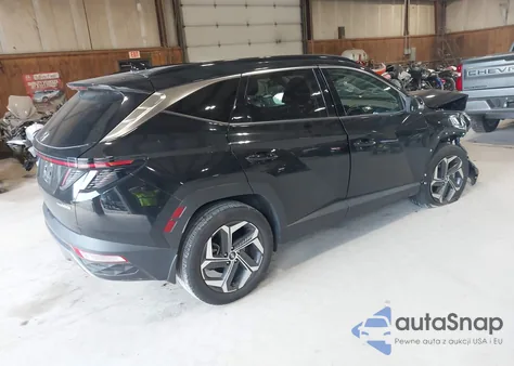 2022 Hyundai Tucson Hybrid Limited из США, поврежденный, VIN KM8JECA18NU059940